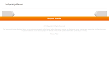 Tablet Screenshot of bodywrapguide.com
